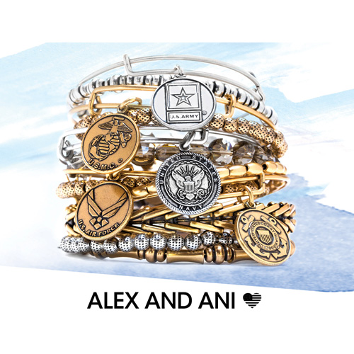 Alex and Ani Armed Forces Collection $5 OFF This Weekend Only