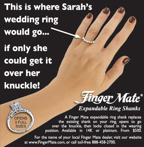 Expandable ring top shank