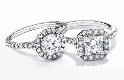 Engagement Ring with Halo to Add to Its Dazzling Beauty