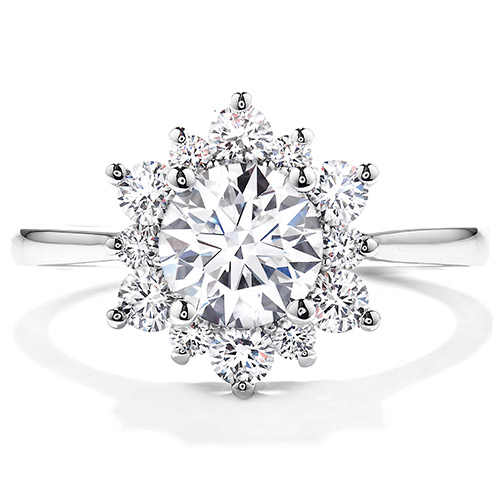 2.5 Carat Diamond Engagement Ring by Hearts on Fire