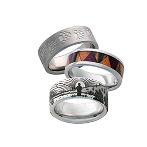 Unique Men’s Wedding Bands Available in Danville