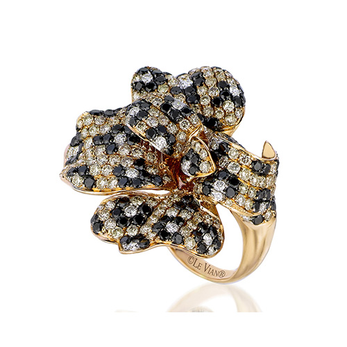 Black Diamond Rings Speak Class and Elegance