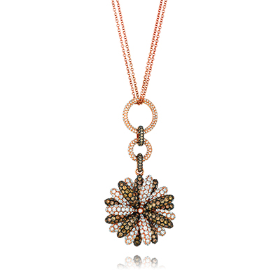 Chocolate Diamond Necklaces Designed by Le Vian