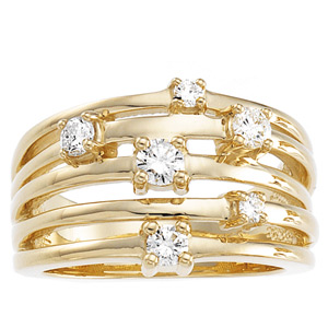 Gold Diamond Ring