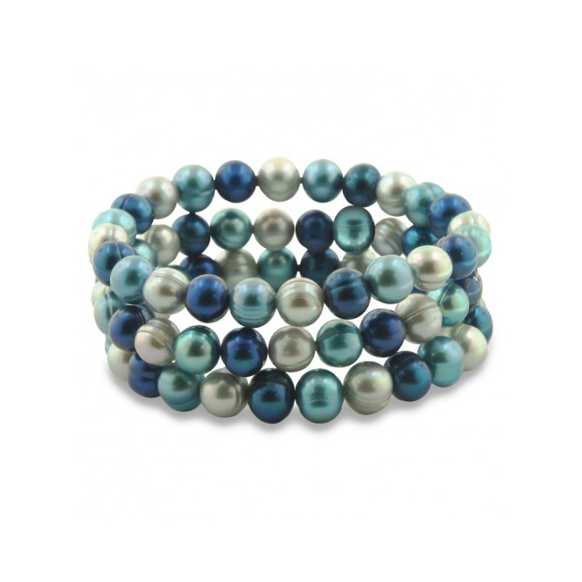 Stretch Pearl Bracelets by Honora