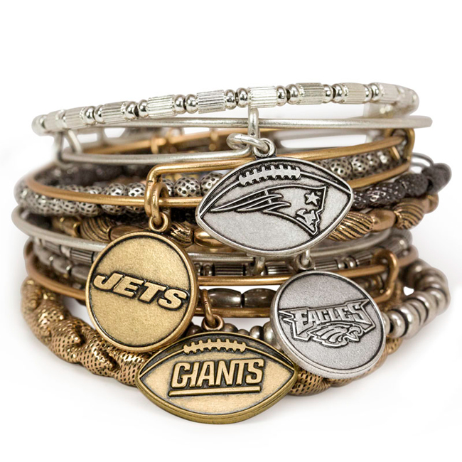 Brag about your team wearing Alex and Ani bracelets in Eden and Martinsville