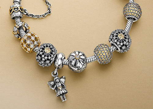 Pandora bracelets and charms