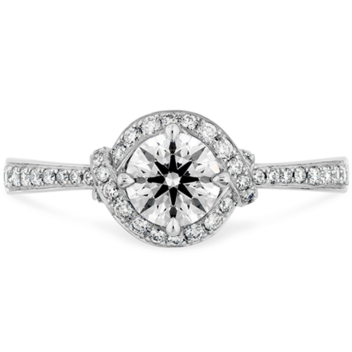 Hearts on Fire has a line of circle engagement rings