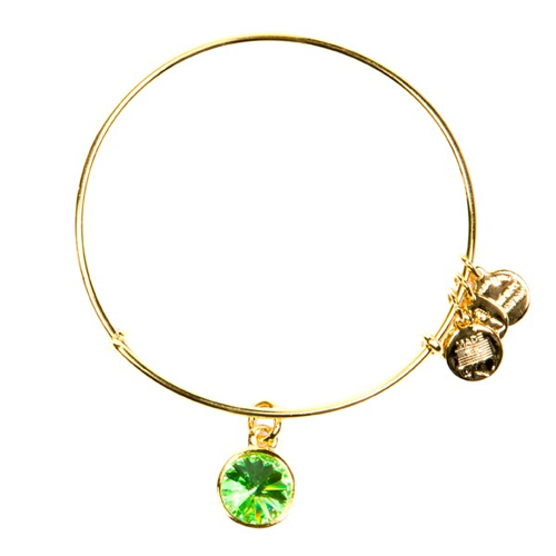 Birthstones on August Alex and Ani Bracelet