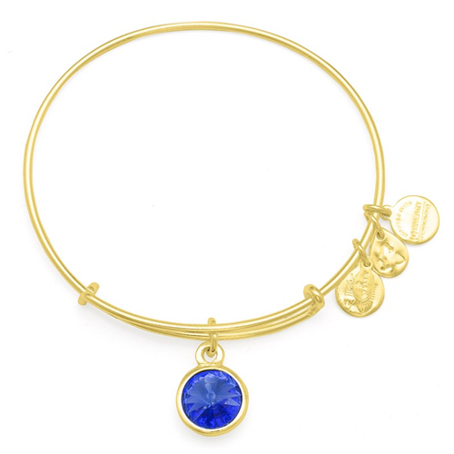 Alex and Ani birthstone bracelet for September