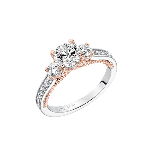 Engagement rings in traditional styles at Ben David Jewelers