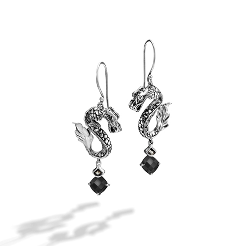 Last Minute Christmas Gifts like Dragon Earrings in Silver