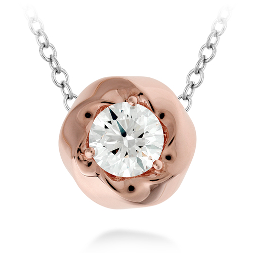 The Atlantico Pendant is available in rose gold.