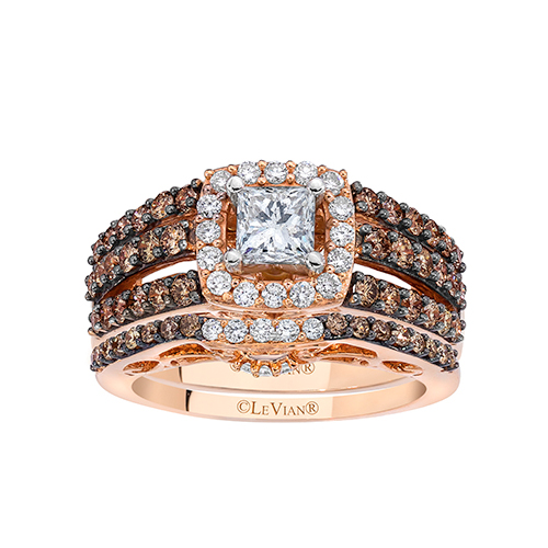 Beautiful engagement rings designed by LeVian Jewelers.