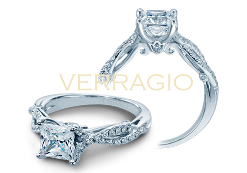 Propose on Valentines Day with a beautiful engagement ring designed by Verragio Jewelers.