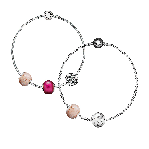 Charm Bracelet design by Pandora Jewelry.