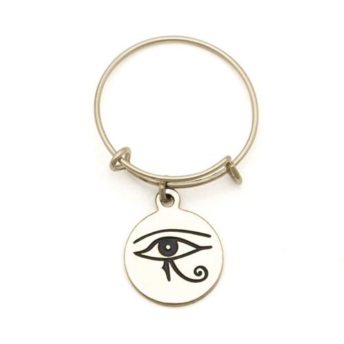 The Sacred Studs Ring featuring the Eye of Horus.