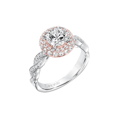 ArtCarved has many beautiful engagement ring to celebrate your marriage.