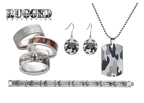 Jewelry Innovations designs men's rings in camo that appeal to the hunter.