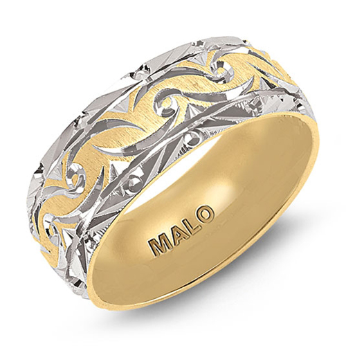 This wedding band is JM-0147H and designed by Malo.