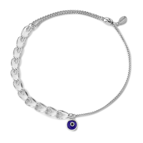 Sterling silver bangle offered by Alex and Ani.