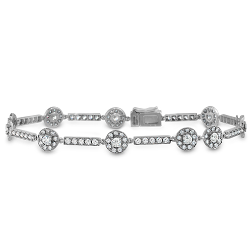 Diamond Tennis Bracelet Designed by Hearts on Fire make a perfect gift of jewelry.