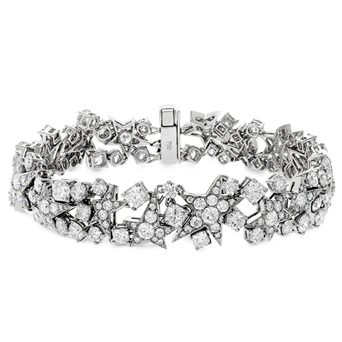 Hearts on Fire diamond bracelets are sold at Ben David Jewelers