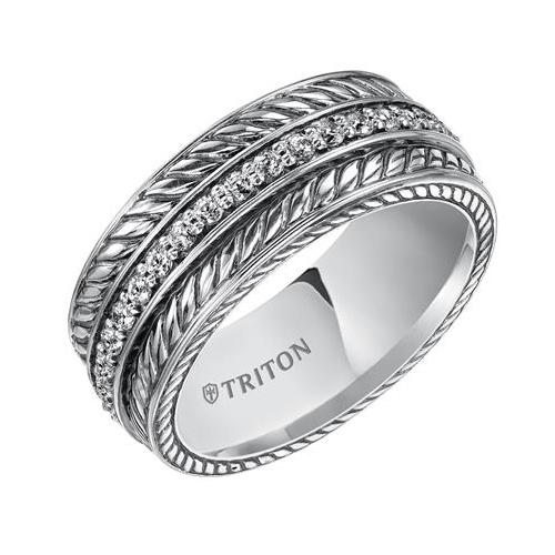 Unique Wedding Bands designed by Triton.