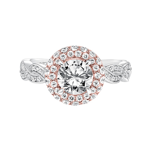 ArtCarved is a very popular designer engagement ring company.