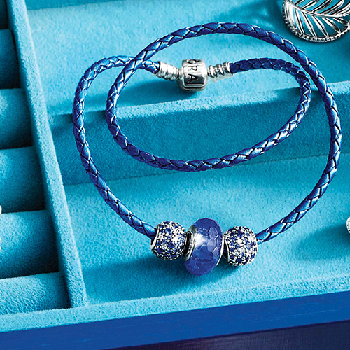 Pandora Leather Bracelet is free with $100 purchase in June.