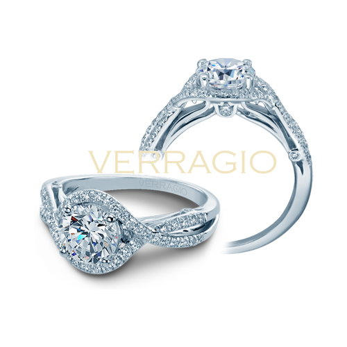 Diamond engagement ring from the Couture Collection.