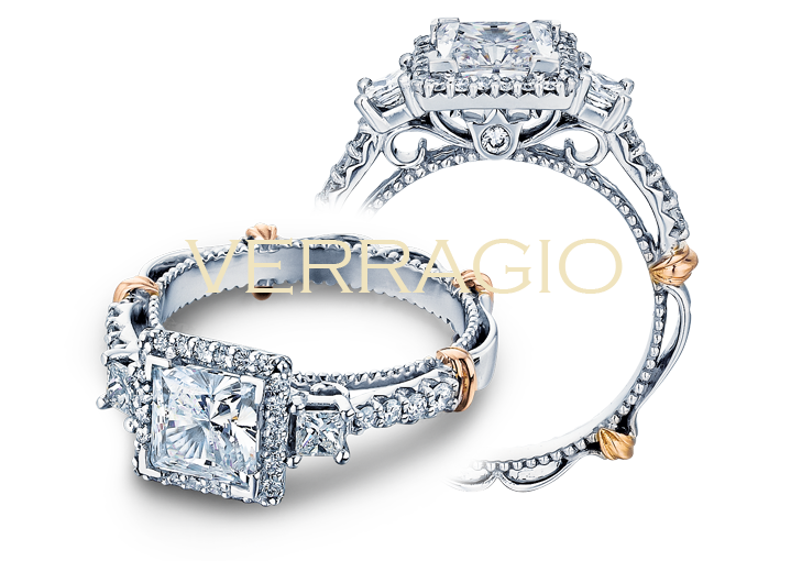 Gorgeous engagement rings designed by Verragio.