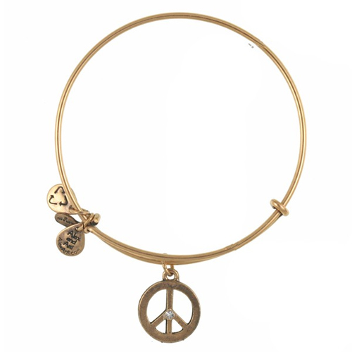 Peace bracelet is available through Ben David Jewelers.