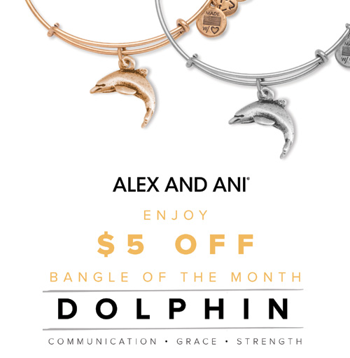 Alex and Ani specials for July on their bangle bracelets.