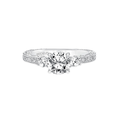 ArtCarved is a designer engagement ring brand.