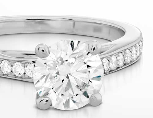 Engagement rings are best bought at Ben David Jewelers because of their quality collections.