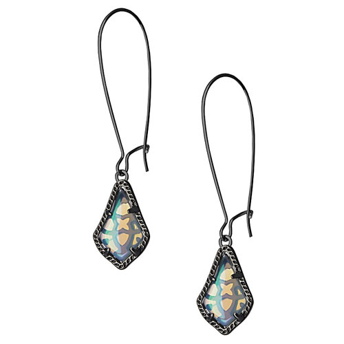 Earrings designed by Kendra Scott.