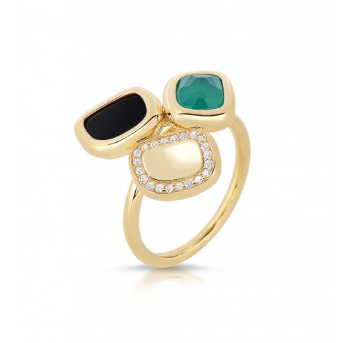 Black Jade Ring by Roberto Coin