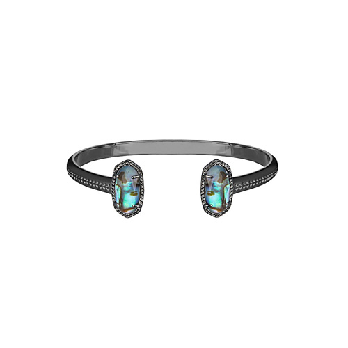 The Elton bracelet is made by Kendra Scott.