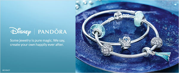 Pandora has almost 100 charms dedicated to the Disney theme.