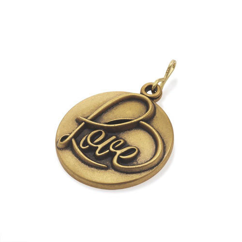 The Love Charm can be purchased from Ben David Jewelers.