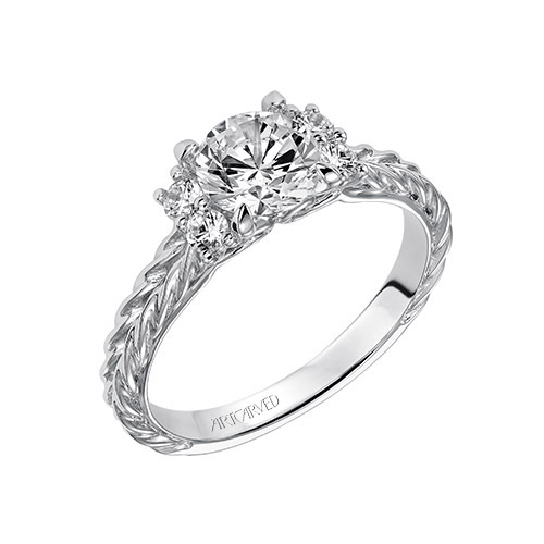 ArtCarved Bridal creates many engagement ring designs.