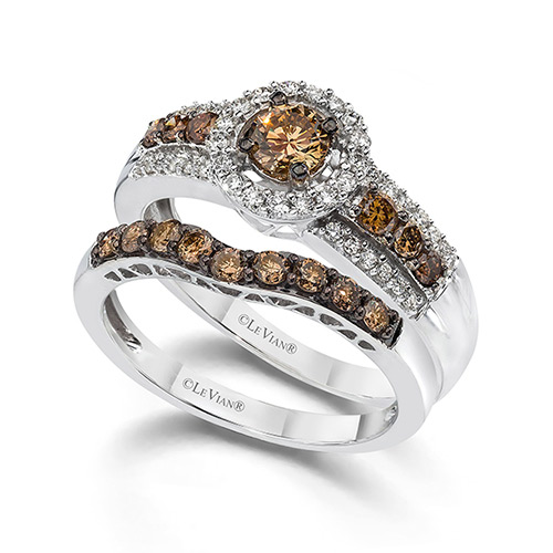 Le Vian chocolate rings are very popular.