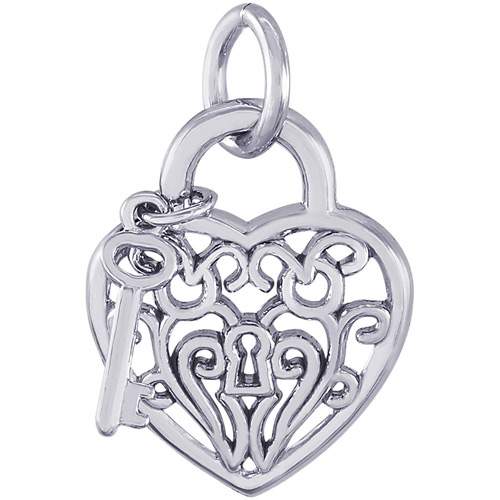 Give her the key to your heart with this charm.