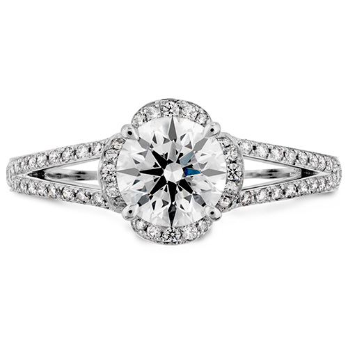 Lorelei is one of Hearts on Fire's top designers of engagement rings.