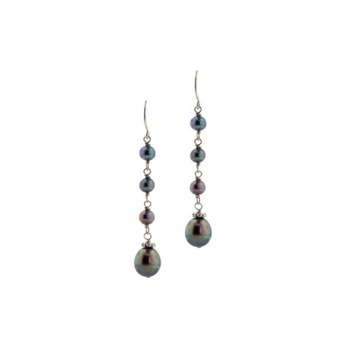 Honora Black Pearl Earrings