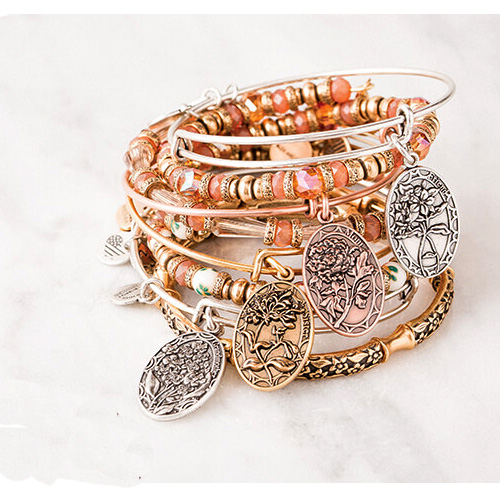 Alex and Ani have many bangles that mom will love to receive on Mother's Day.