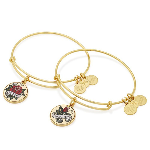 These are a matching bangle set for mom and daughter.