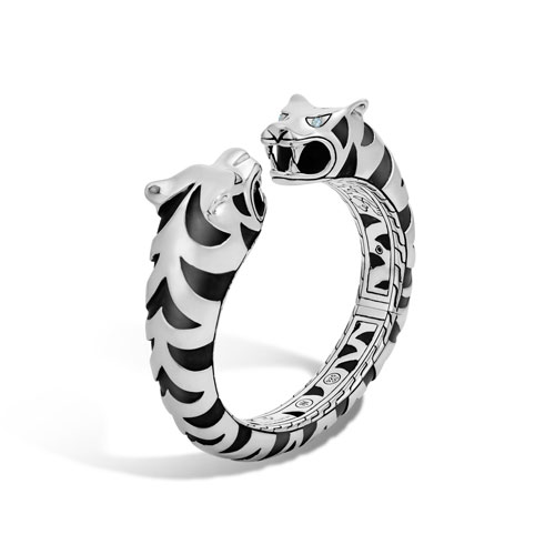 John Hardy for men's jewelry include this fantasy kick cuff.