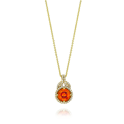 Le Vian creates many beautiful brown pendants.